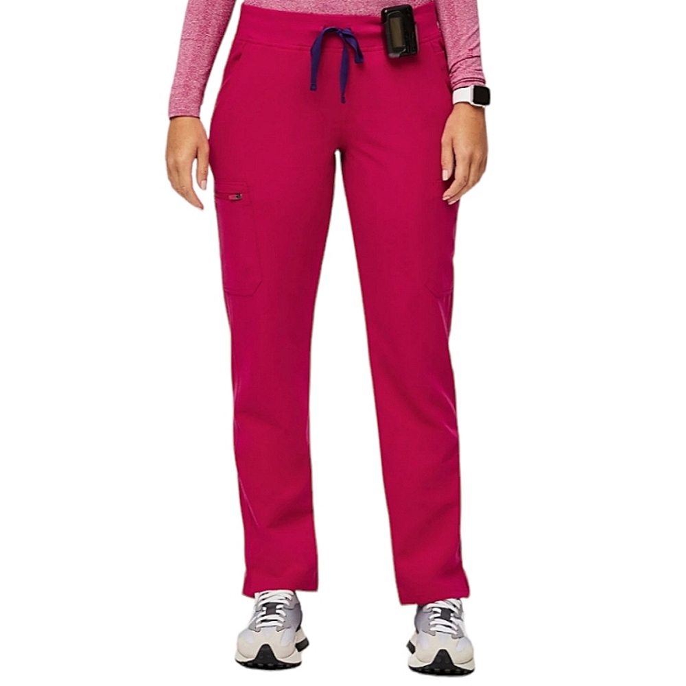 Figs Hot Pink Yola Cargo Scrub Pants Size XSP